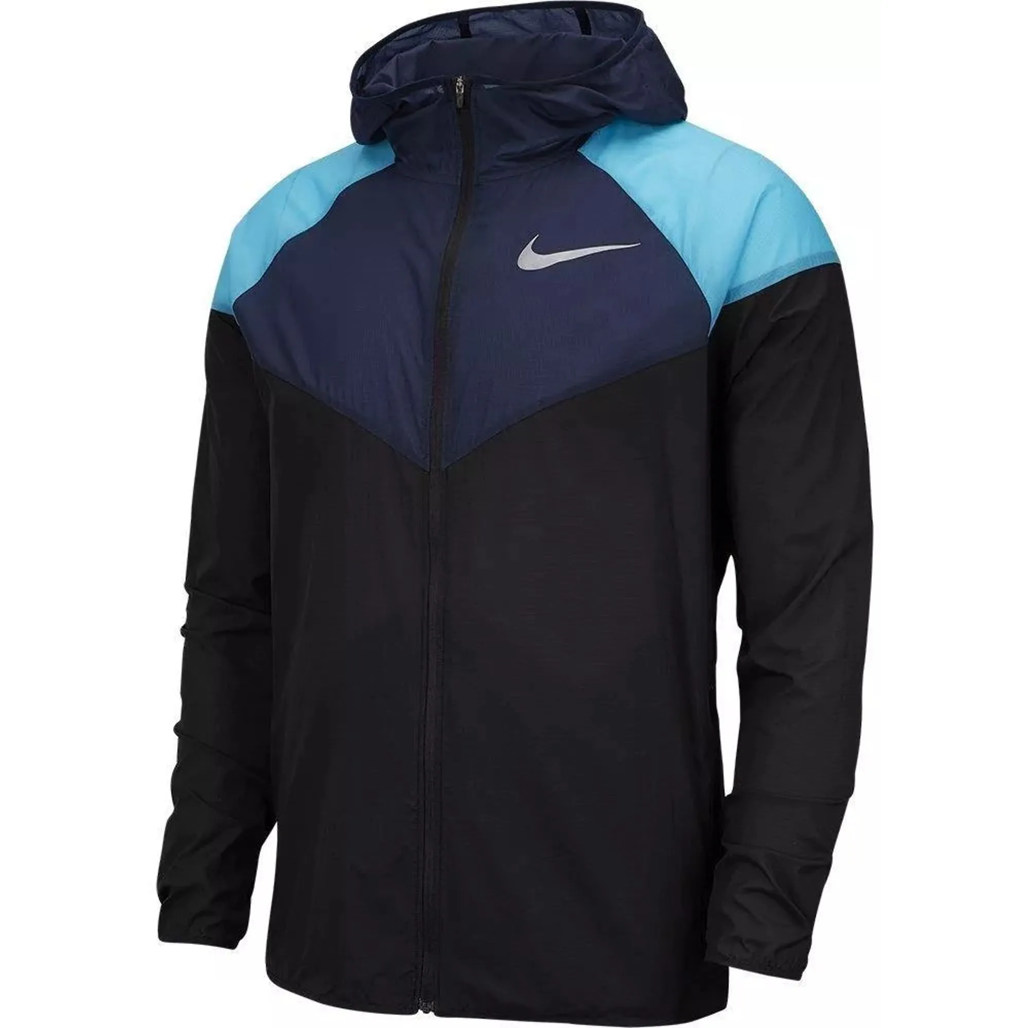 Nike Men s Windrunner Jacket Black Blue